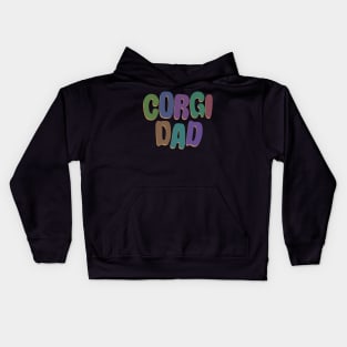 Corgi Dad Kids Hoodie